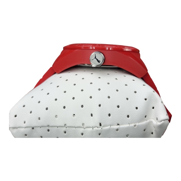 Puma Watch Mens Reset V2 Analog , Puma Cat Logo  Red Color ,  Water Resistant - Picture 2 of 6